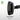 Digital luggage scale with a black strap on a white background. Text describes a unit switch function and tare function.