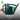 Green watering can held by a hand with '6L' marking on a grey background