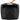 Black potting tray with handles held by a hand on a white background