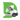 White delivery van with a green logo on a white background