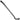 Metal pry bar on a white background
