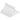 Set of white hangers with chrome hooks on a white background