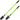 Two extendable garden trowels side-by-side, one is extended and one is shortened, with green handles on a white background