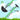 Garden hoe with text highlighting features on a grassy background