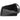 Black rectangular tray with handles on a white background