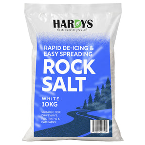 White & Brown Rock Salt Deicing Grit - 10 to 100kg